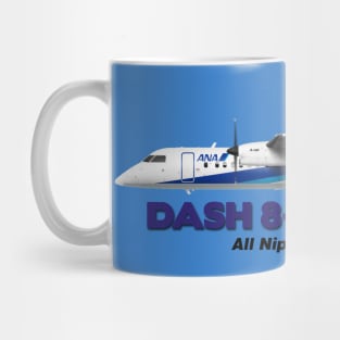 DeHavilland Canada Dash 8-300/Q300 - All Nippon Airways Mug